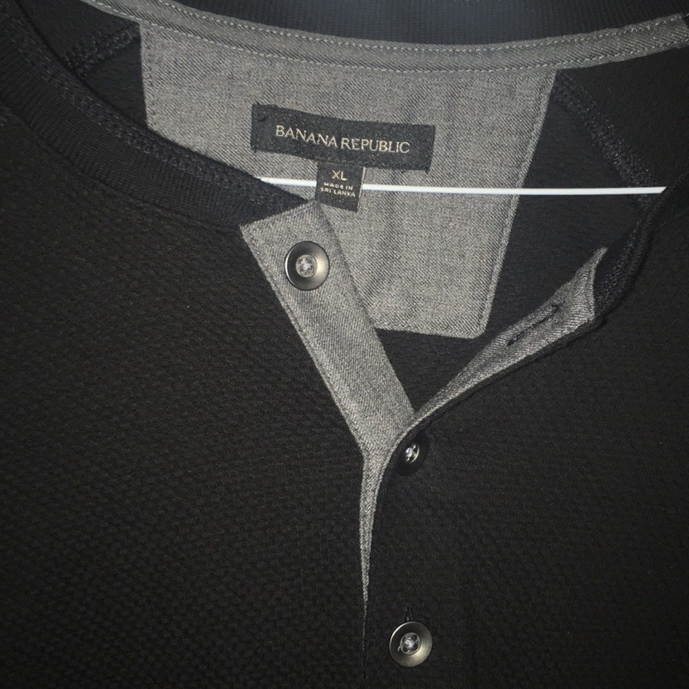 XL Banana Republic Waffle Shirt